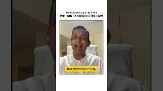 Download lagu He brought a gun to India without knowing the law mp3