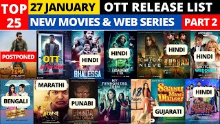 new ott releases I 27 january I ott release date I new movies on ott I new on netflix amazon prime