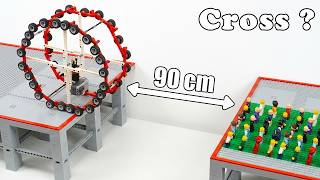 Challenge LEGO Multi-wheels Vehicle Cross 90cm Gap and More | Smart Lego