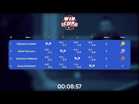 02:30 Valerii Tatarynov 2  - 3 Oleksandr Ivashkin West 7 WIN CUP 03.12.2022 | TABLE TENNIS WINCUP