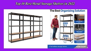 Top 10 Best Metal Storage Shelves in 2022