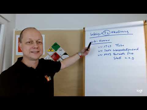 Gefahrgut 2b - Klassifizierung