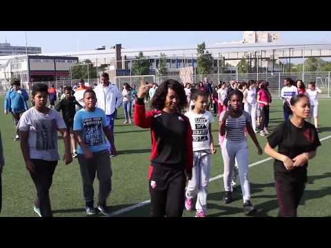 Kick-off Alleen jij bepaalt bij Carré College Rotterdam door Sparta Rotterdam 2014