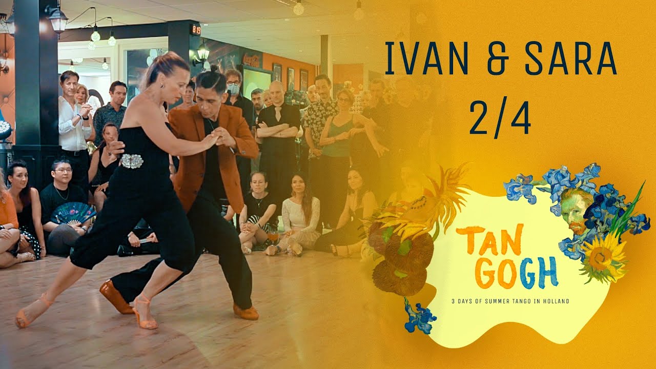 Video thumbnail for Ivan Terrazas and Sara Grdan at Tangogh 2024 - 2/4 - Una noche de garufa