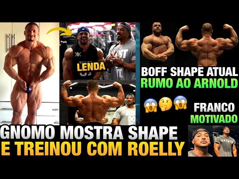 GNOMO ESTÁ INSANO E TREINOU COM ROELLY WINKLAR - BOFF INCRIVEL - FRANCO MUITO MOTIVADO