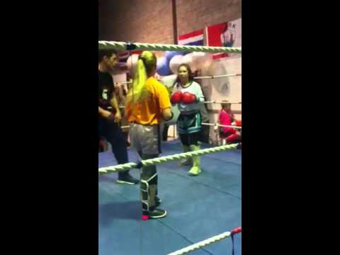 Laura Linehan Muay Thai Part 2