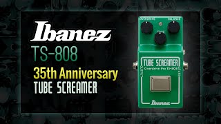 Video thumbnail for Ibanez TS-808 35th Anniversary Tube Screamer Overdrive Pro Demo by Beau Monde Guitars