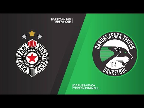 Partizan NIS Belgrade - Darussafaka Tekfen Istanbul Highlights | 7DAYS EuroCup, T16 Round 4