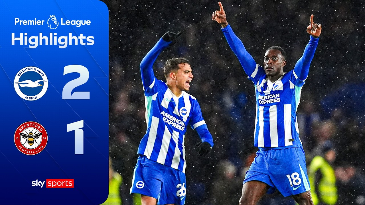 Welbeck stars again in Seagulls' comeback! | Brighton 2-1 Brentford | Premier League Highlights