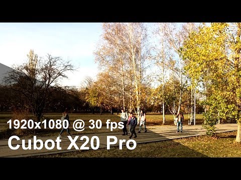 Cubot X20 Pro - Full HD (1080p) camera video sample