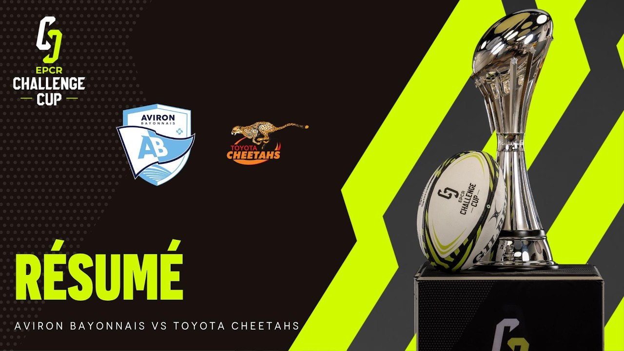 Résumé - Aviron Bayonnais v Toyota Cheetahs │ EPCR Challenge Cup 2026/27