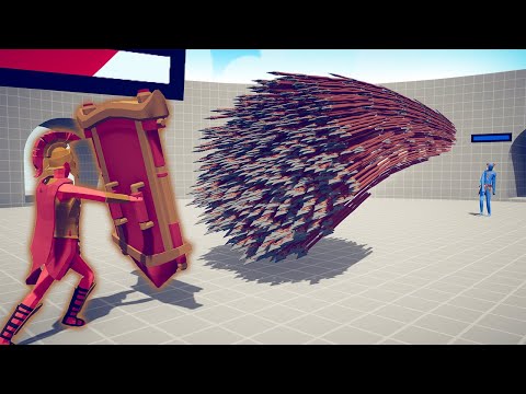 SPARTAN MIRROR SHIELD vs EVERY GOD - TABS | Totally Accurate Battle Simulator 2023