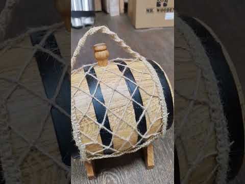 фото бочка дубовая 3л классика, оплетка 0