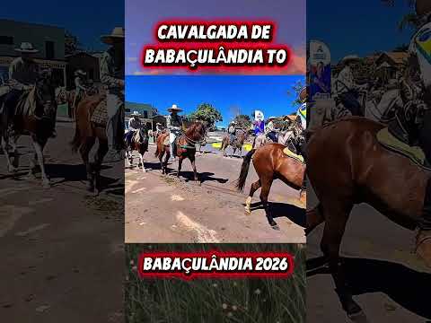 Cavalgada de Babaçulândia Tocantins 2026
