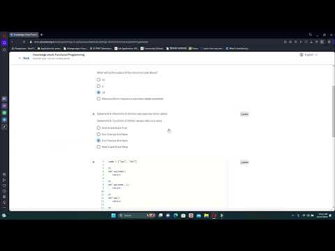Knowledge Check Functional Programming Coursera Programming In Python