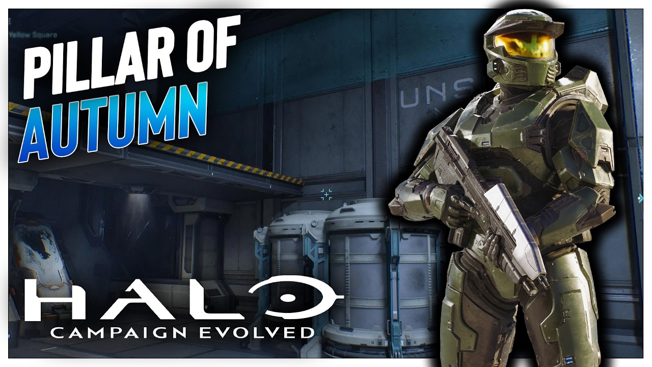 Halo Campaign Evolved Mission 4: The Pillar of Autumn Walkthrough