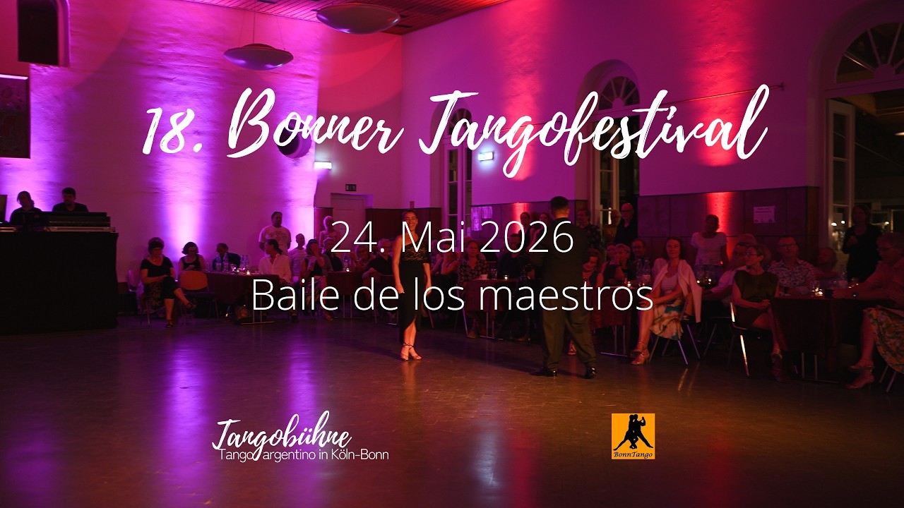 Sebastian Zanchez & Susanne Illini, Harald Rotter & Malvina Gili beim 18. Bonner Tangofestival