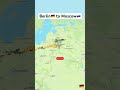 Flying from Berlin to Moscow #berlin #germany #moscow #russia
