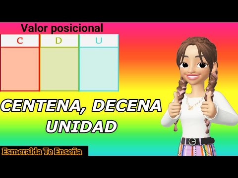 Unidad, Decena y Centena - Esmeralda Te Enseña
