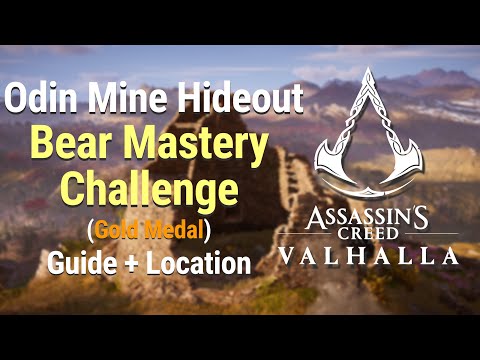 Assassin's Creed Valhalla - Odin Mine Hideout: Bear Mastery Challenge (Gold Medal)