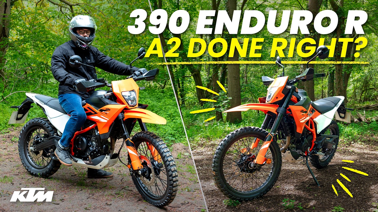 Better Than a CRF300L? | KTM 390 Enduro R Review
