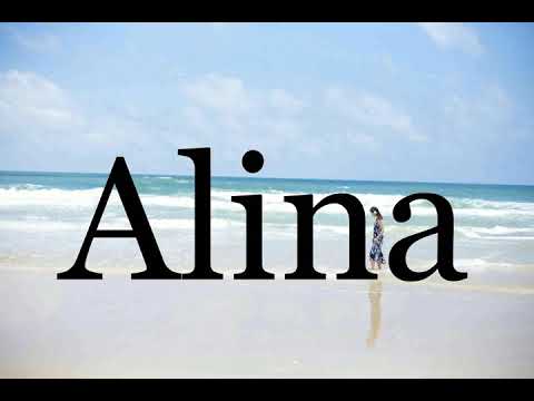 How To Pronounce Alina🌈🌈🌈🌈🌈🌈Pronunciation Of Alina