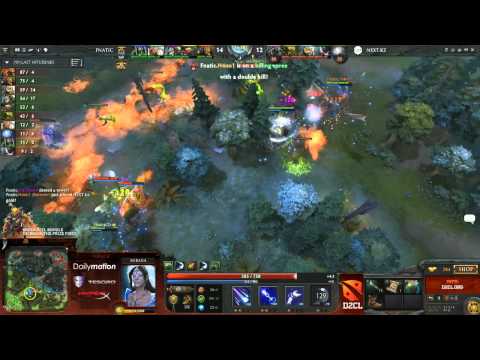 Fnatic vs Next kz Game 2   Dota 2 Champions League    @DotaCapitalist & @Pimpmuckl