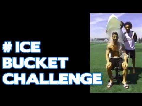 Sergio Kun Agüero - Ice Bucket Challenge