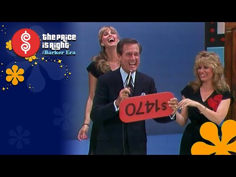 Whoops! A Big MOST EXPENSIVE Reveal Slips Out of Dian's Hand - The Price Is Right 1983