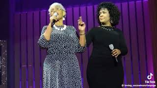 CeCe Winans and her mama singing great is thy faithfulness💕💕💕💕💕