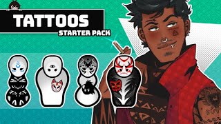 Rimworld Mod - Roo's Tattoo Starter Pack