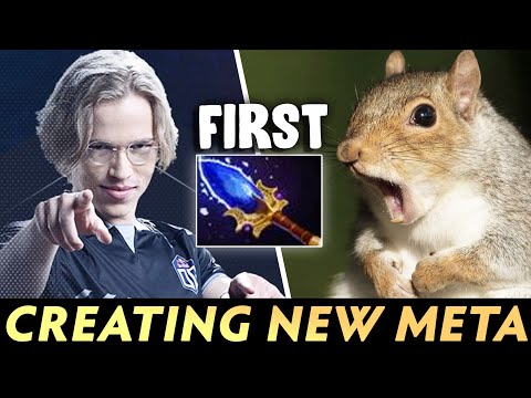 Topson CREATING NEW META - FIRST ITEM Aghanim on Mid