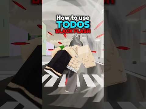 How to Use Todo's Black Flash #jujutsushenanigans #roblox #foryou #shenanigans #jjk #jjs #anime