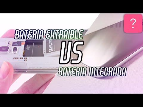 ¿Batería integrada o extraíble? para smartphone