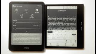Kindle Paperwhite vs Boox Go 7 BW Comparison Review