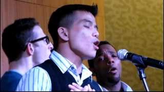 Telly Leung, Hunter Parrish &amp; the GODSPELL cast &quot;All Good Gifts&quot;.