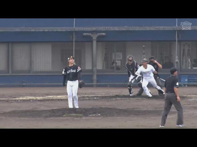 【ファーム】バファローズ・頓宮 レフトへタイムリーヒットを放つ!! 2021/9/12 B-H(ファーム)