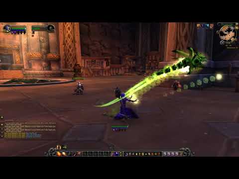 WOW Animations - Allied Races - Void Elf Destruction Warlock (female)