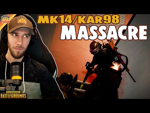 The Great Mk14/Kar98 Deston Massacre ft. Quest - chocoTaco PUBG Duos Gameplay