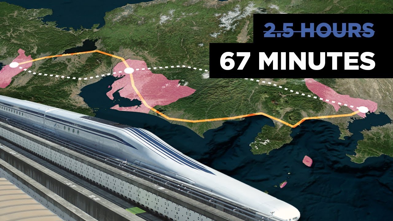 Japan’s $64BN Gamble on Levitating Bullet Trains Explained