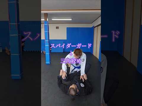 #三角絞め #スパイダーガード #ブラジリアン柔術 #bjj #jiujitsu #格闘技 #北海道 #オホーツク #北見市