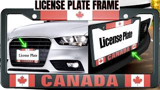 Best License Plate Frame for Cars & Trucks 🏆 Top 5 Picks (No Rattle, No Rust!)
