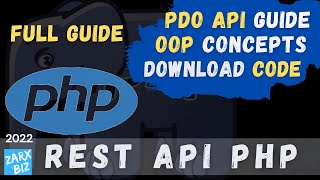 Download the video "pdo php tutorial api example | build a rest api using pdo php [Easiest way] 2022"