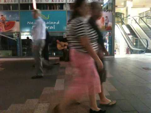 Insanely good guitar player busking in Manly, Australia