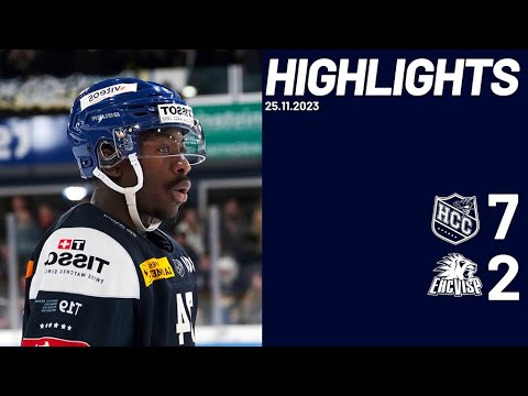 HC La Chaux-de-Fonds vs. EHC Visp | Highlights - 25 Novembre, 2023