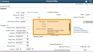 Manually Create the Transactional Contract Document