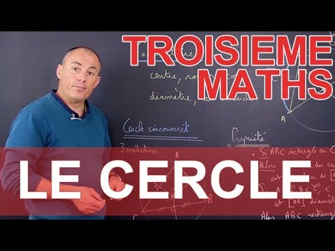 Le cercle au collège