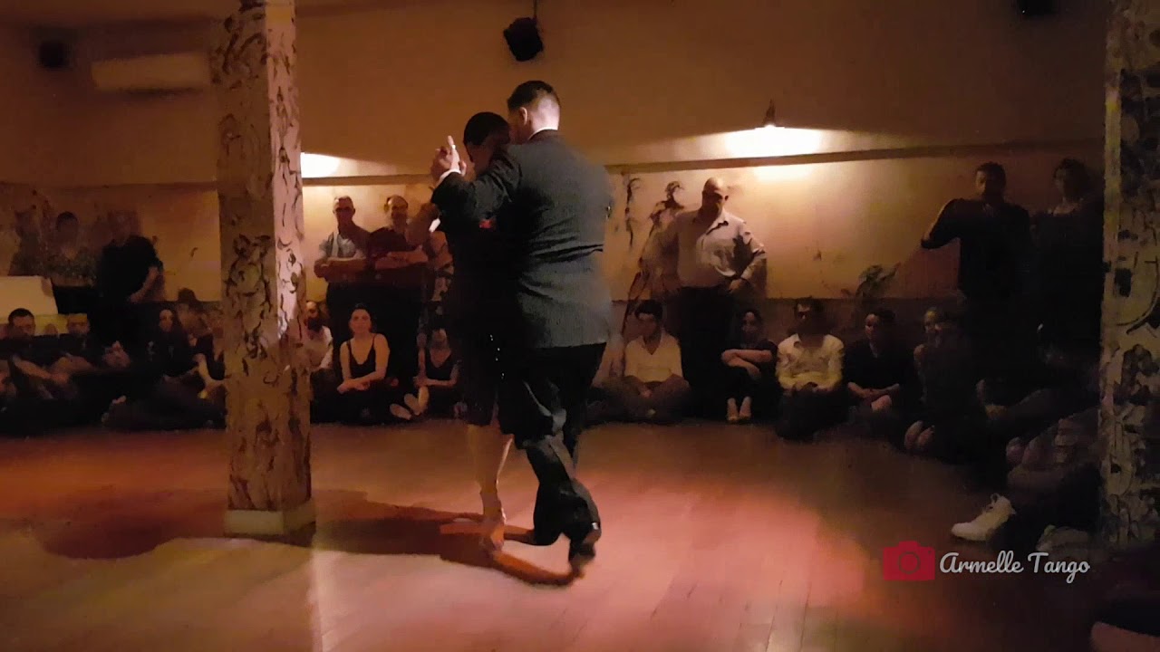 Diego Riemer y Maria Filali ❤ @ Milonga La Nocturna - La Tanguedia de Paris - DJ  Paskal