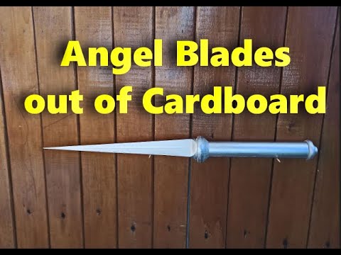 How to make a Angel Blades Supernatural out of cardboard