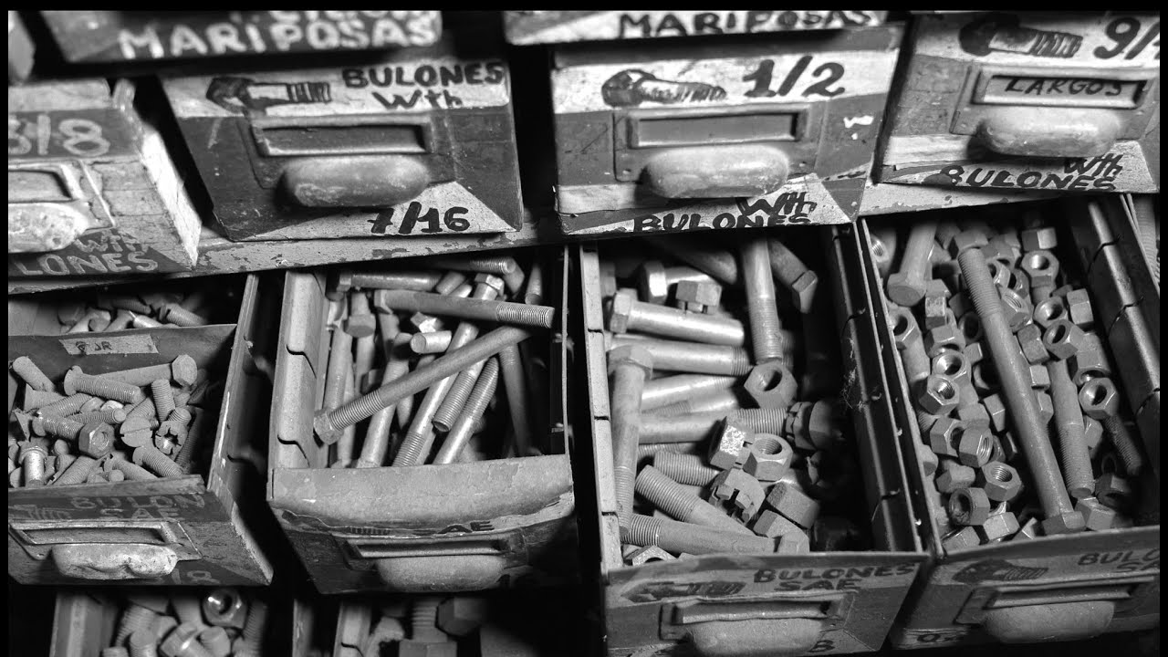 Black Chalk by Julieta Tetelbaum (2022) Hardware Store Scene 4K